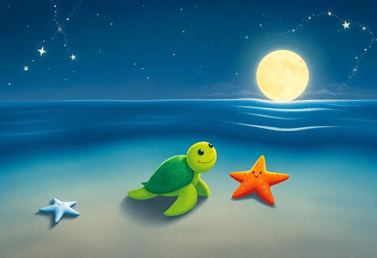A Whisper from the ‍Starfish Beneath the Moonlit⁢ Tide