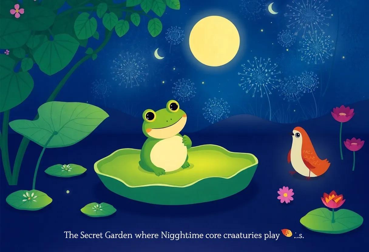 The Secret Garden Where ​Nighttime ‌creatures ⁣Play