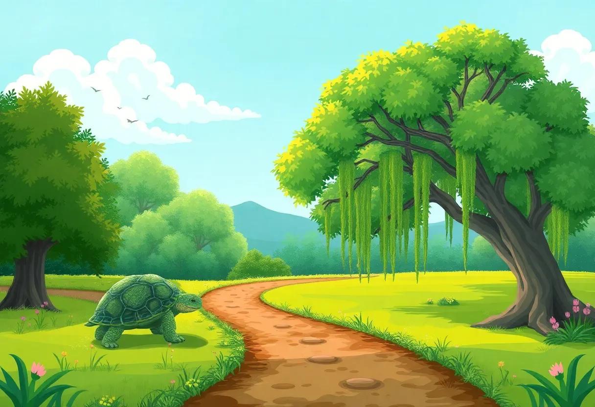 discovering the Whispering Willow Grove