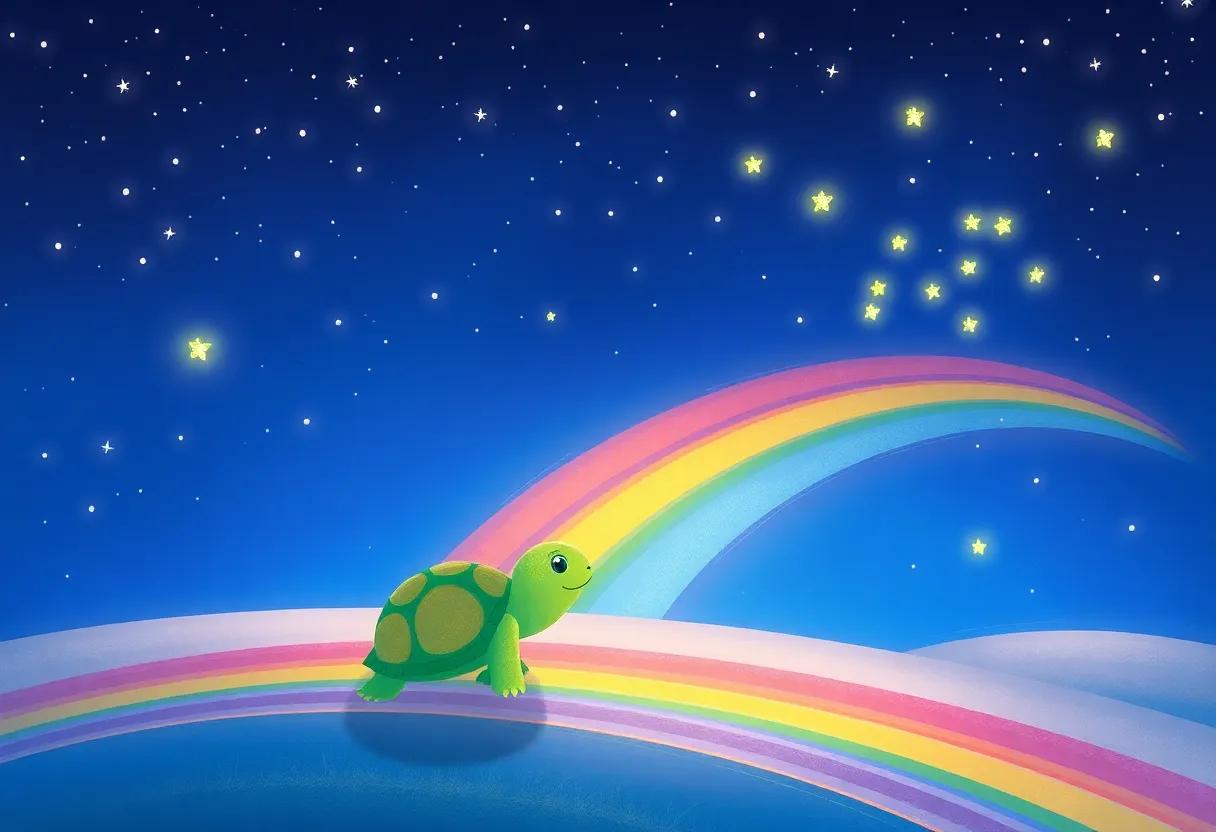 Meeting the Friendly Fireflies Under the Starry Sky