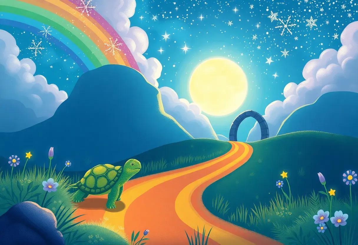 Reaching the Gate of Twinkling dreams