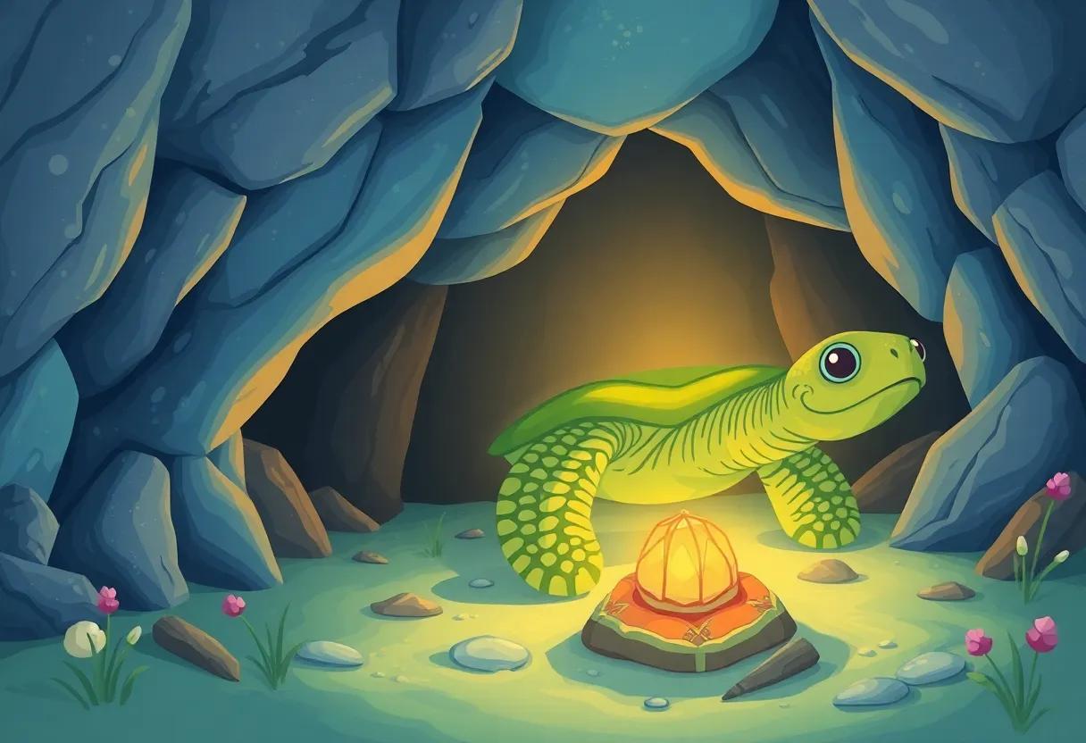 A treasure Found Within the Cave's Heart
