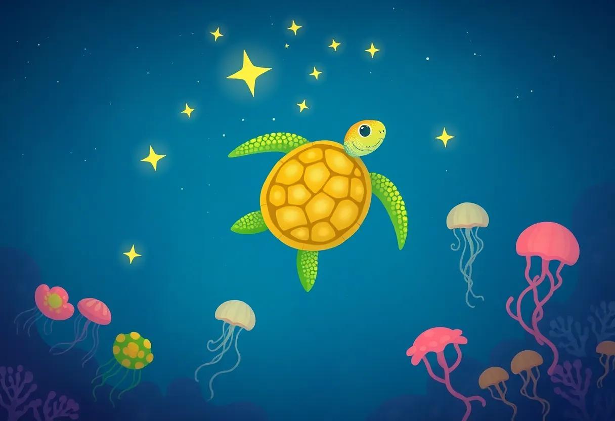 Dancing Jellyfish and Coral Castles in the Dark