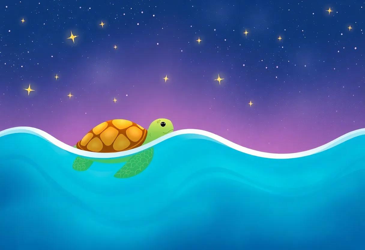 The Soothing Sound of Waves Whispering Bedtime Stories