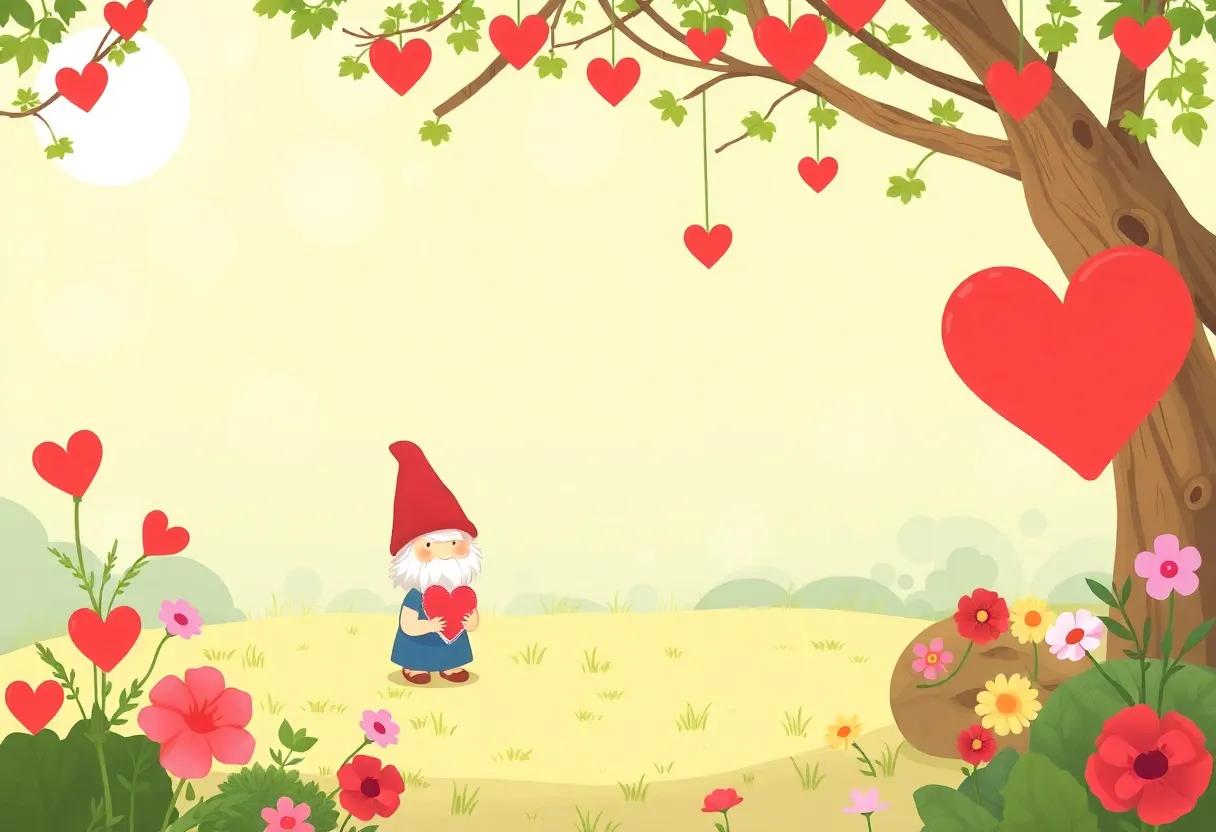 The Enchanted Garden ⁣Where the​ Gnome Lives
