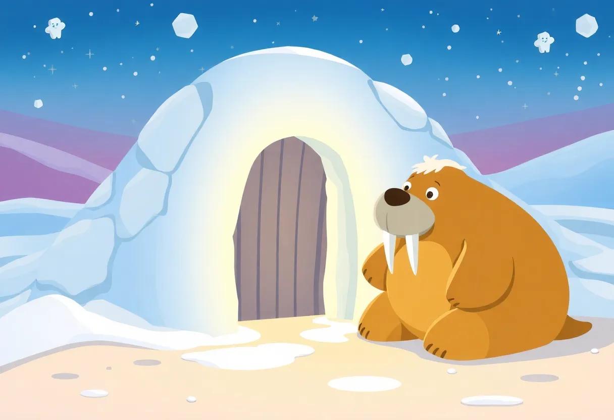 Unlocking the Secret Door with the Magical Icicle​ Key
