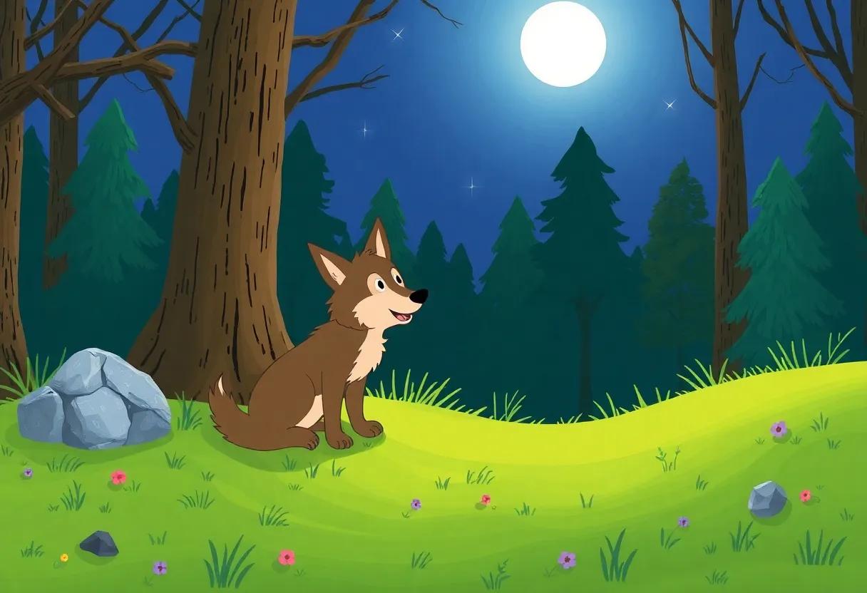 The Whispering Woods ‍Under the Moonlight ‌Glow