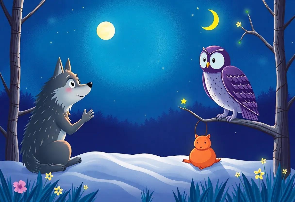 The Midnight Owl's Wise and Soothing Lullaby