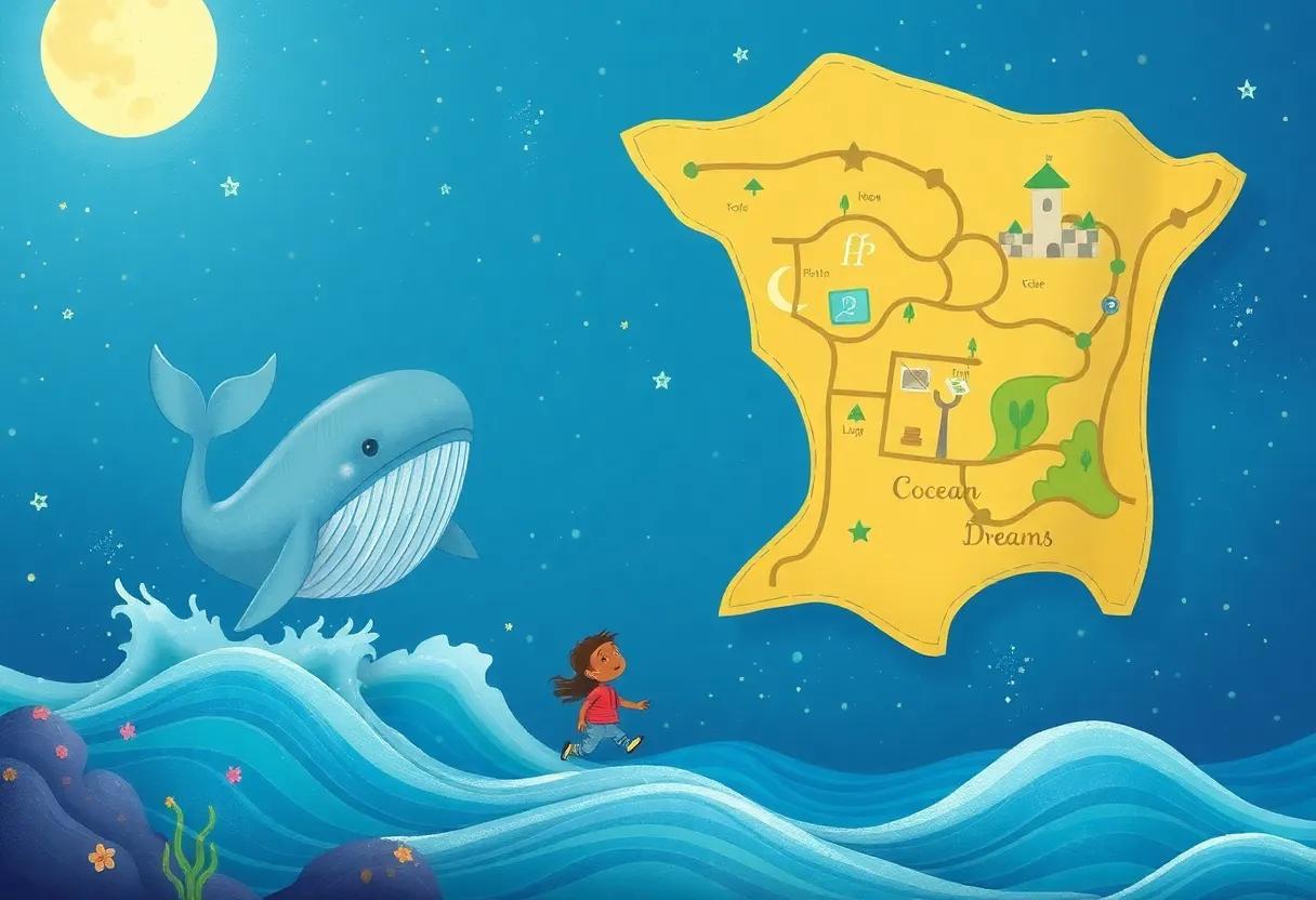 A Magical Map Crafted from Ocean Dreams