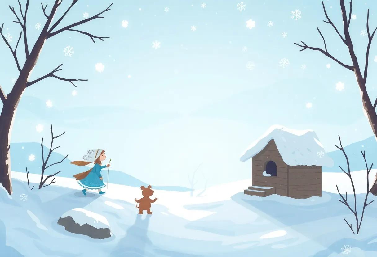 Meeting the Whispering snowflakes of the North Wind