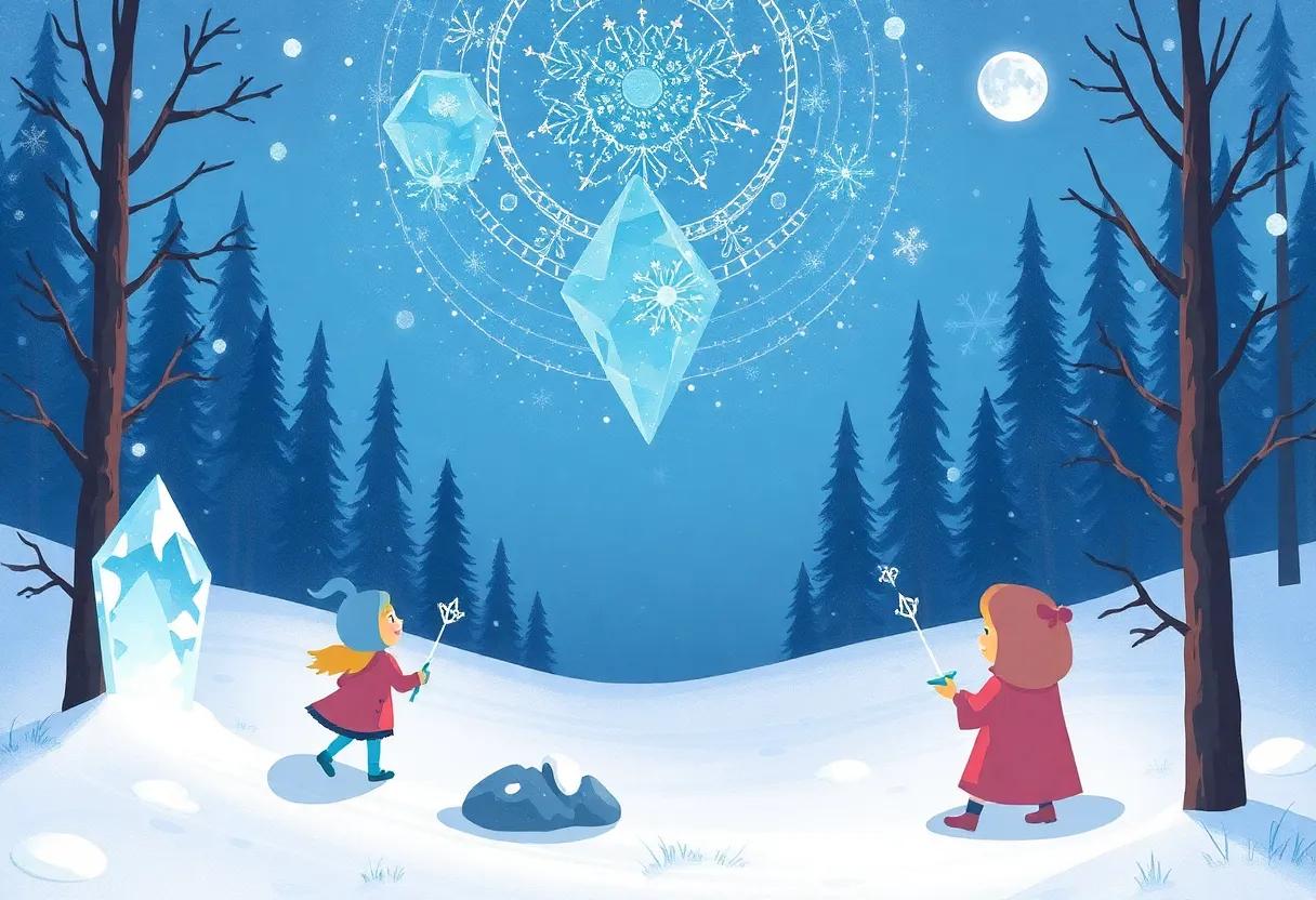 discovering the Missing Ice Crystal's Trail