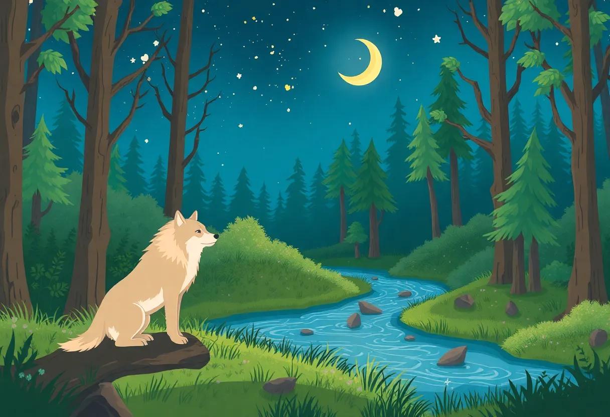 The Nighttime Journey ⁢Through Enchanted​ Forest