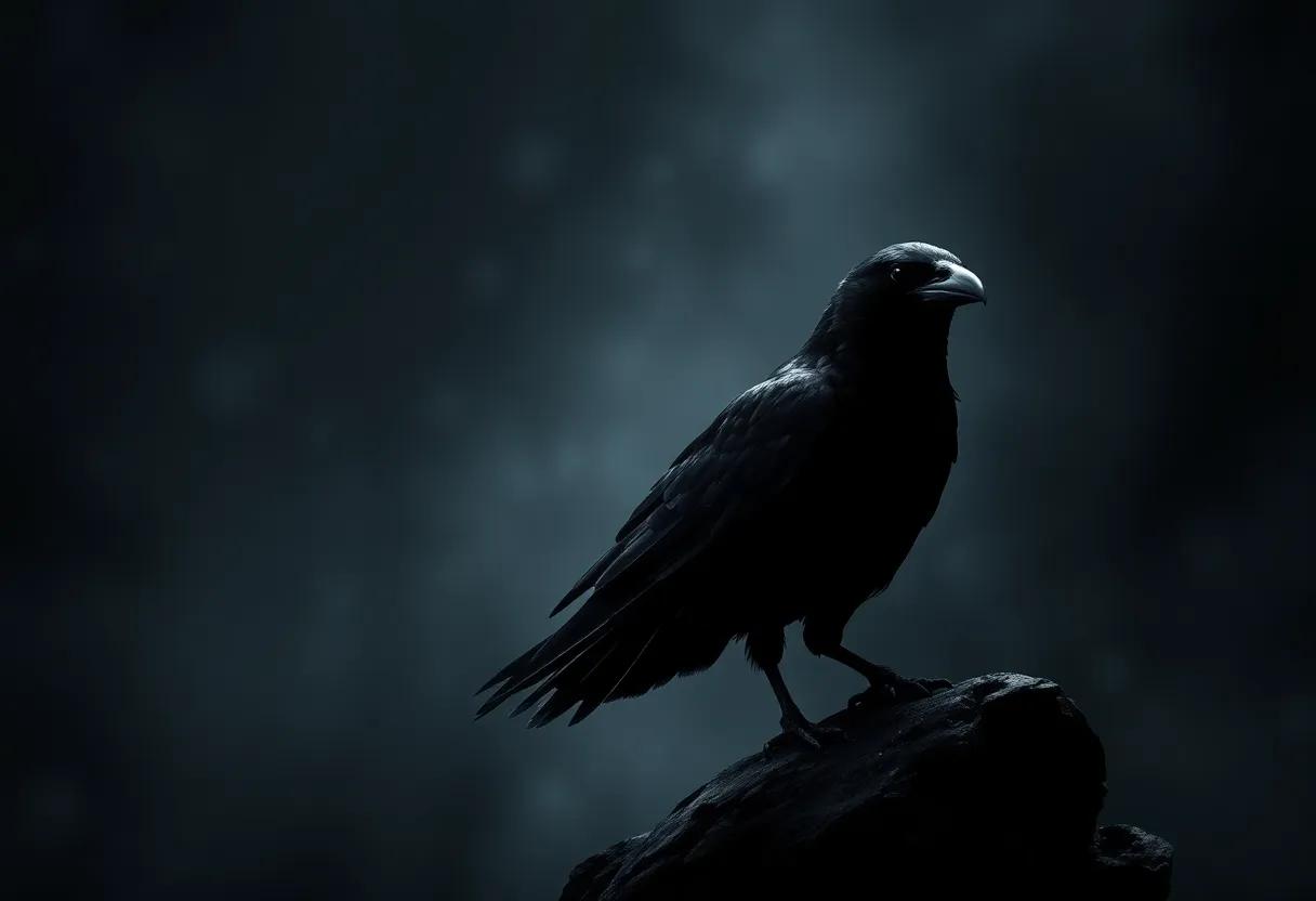 Examining the Symbolism Behind The Crow as a Mythical Messanger Within the Story's Moral framework