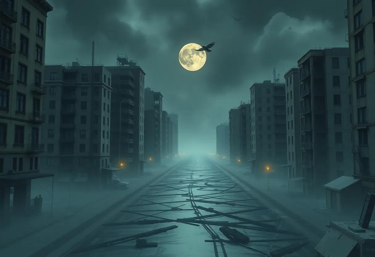 The Role of Urban Decay and Cityscapes in Enhancing the Story's Tragic and Brooding Tone