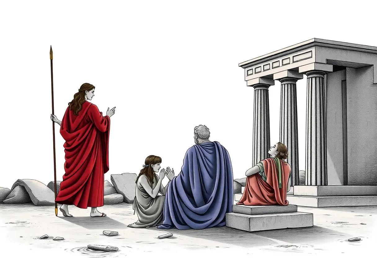 The Role of Family Bonds and Heroic Deeds Highlighted in the Retelling of Classic Greek Myths