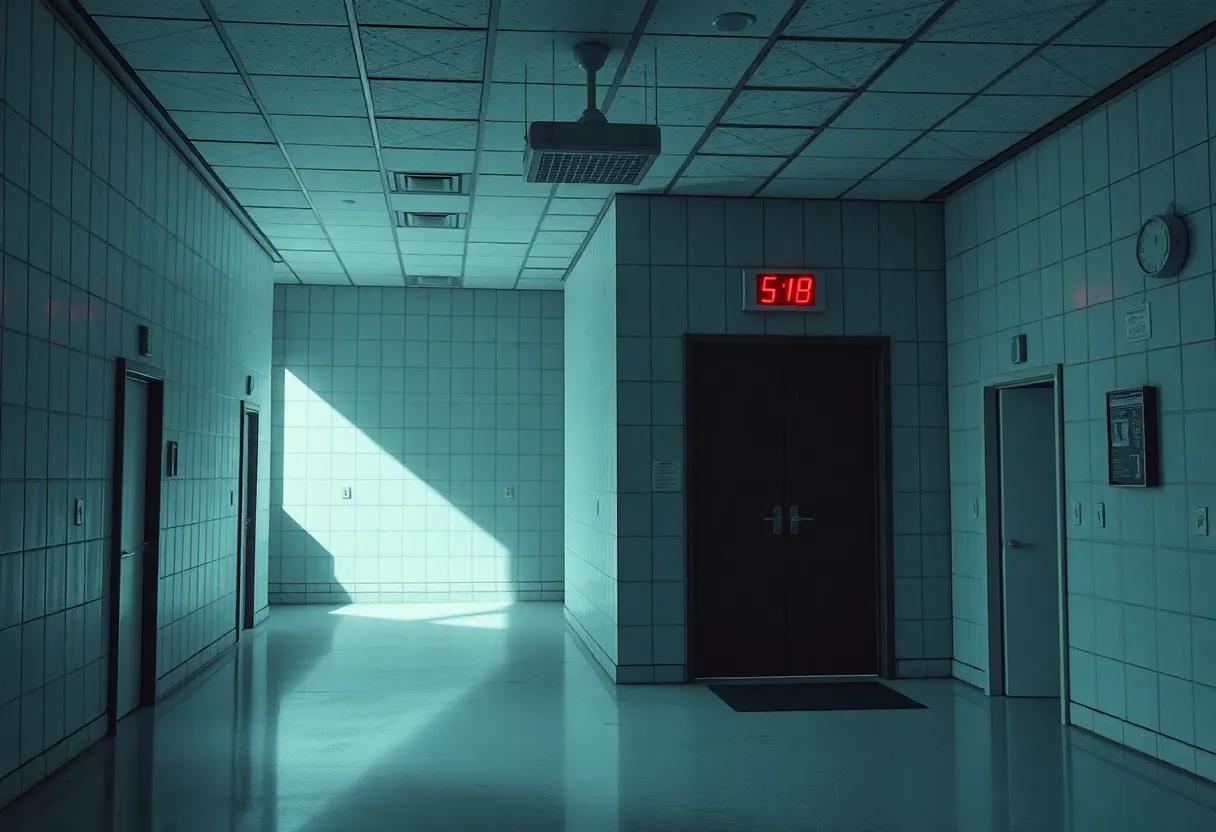 Atmosphere and Setting Enhancing the Gloomy Yet Captivating Hospital Environment