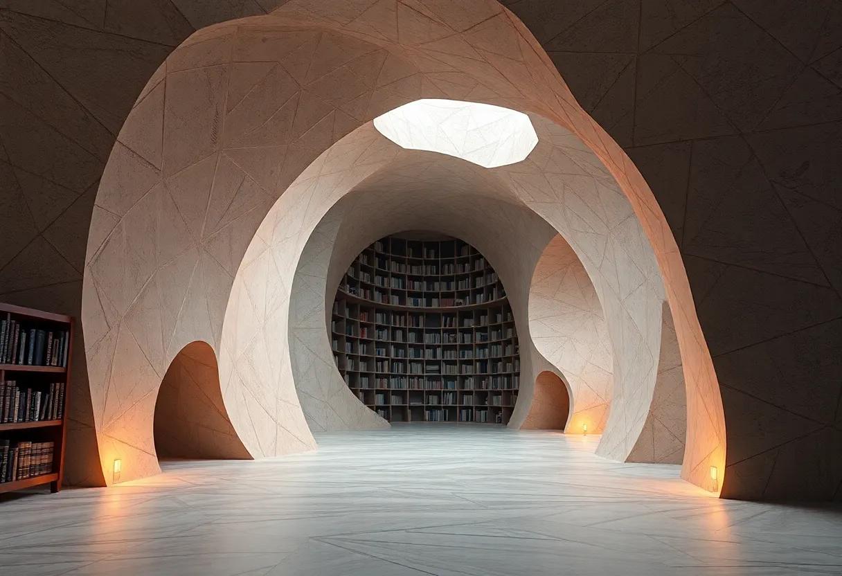 The Role of Infinity and the Infinite Library Imagery as central Themes Driving the Collection's Intellectual Core