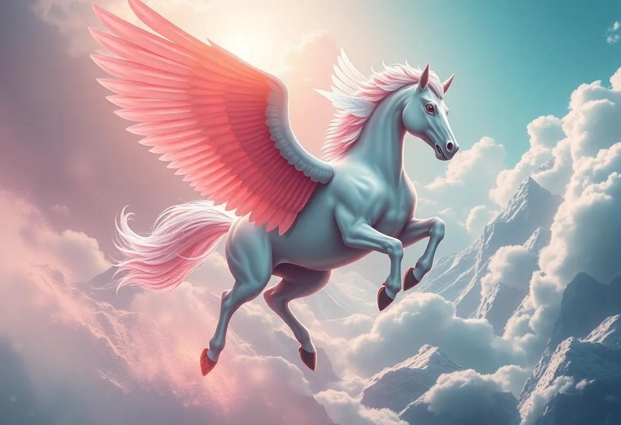 Pegasus Takes Flight Exploring the Vibrant Worldbuilding and Mythical Settings that Bring Olympus to Life