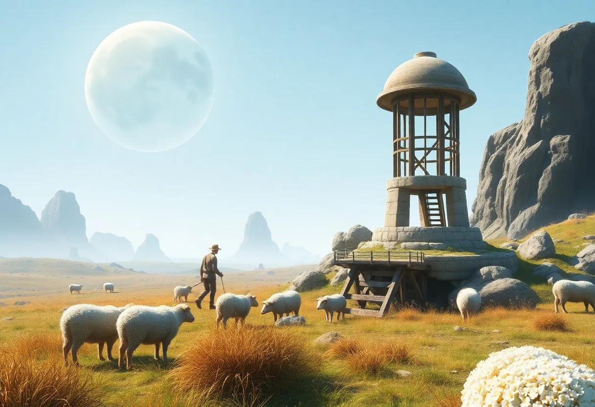 Exploring the Rich World-Building and Fleshed-Out Settings That Bring Science Fiction and Fantasy elements to Life in Sheepfarmer's Daughter