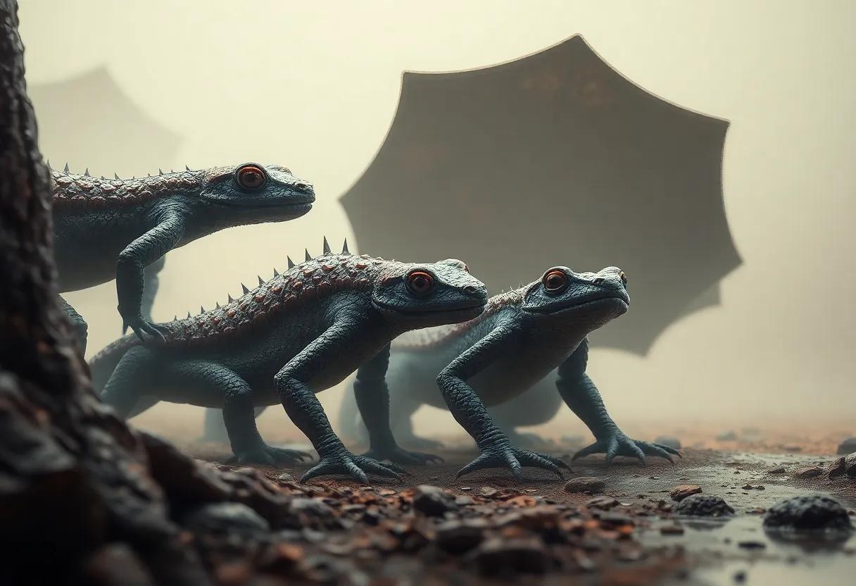 Analyzing the Complex Character Dynamics and Their symbolic Representation in Humanity's Conflict with ⁣Newts