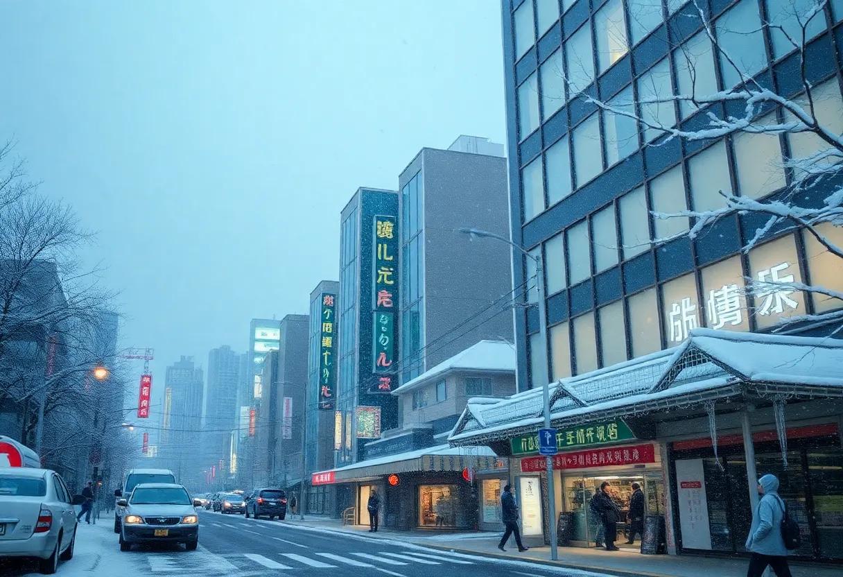 An in-depth look at the vivid imagery that brings Tokyo's urban winter scenes to life on every page