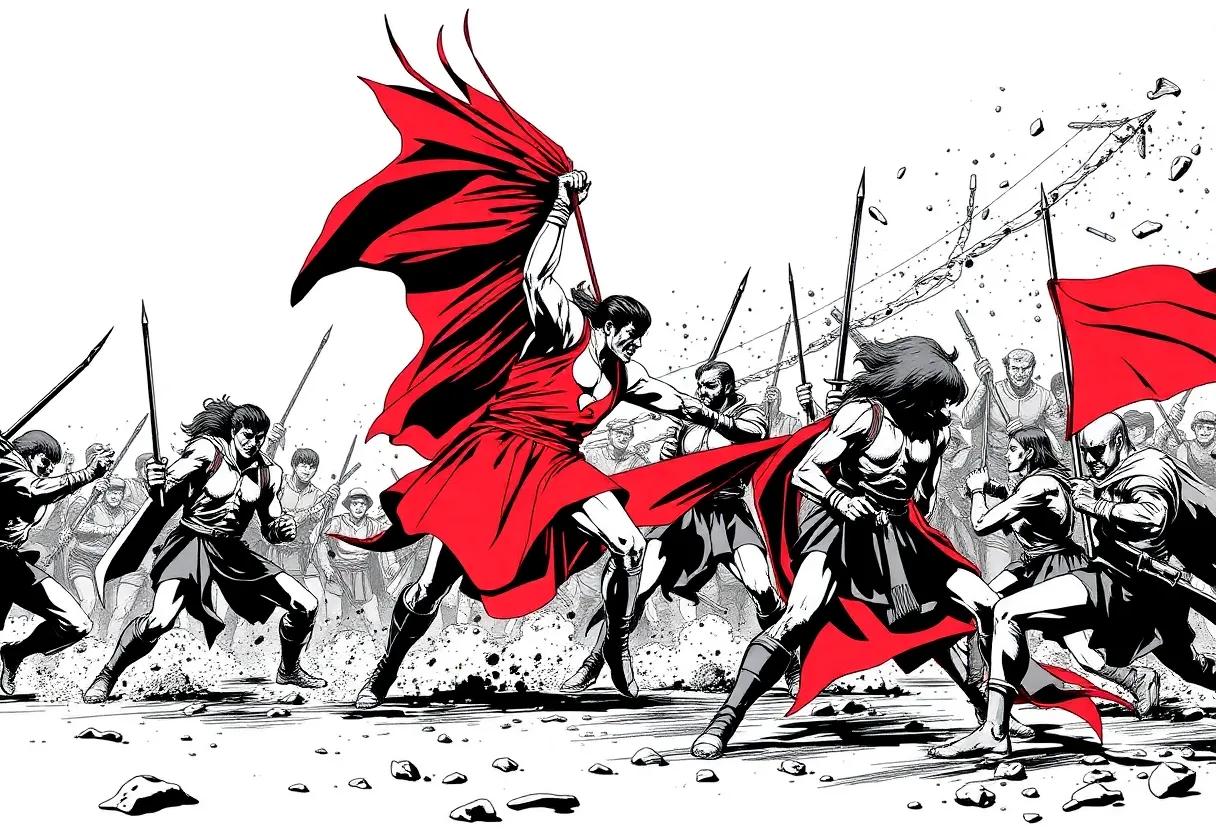 Dissecting the graphic choreography of battle panels how framing color contrast and negative space shape emotion and reader orientation