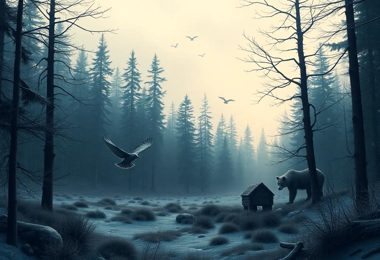 The Use‍ of ​Setting to Evoke a Mystical Russian Wilderness ⁣Steeped in Myth