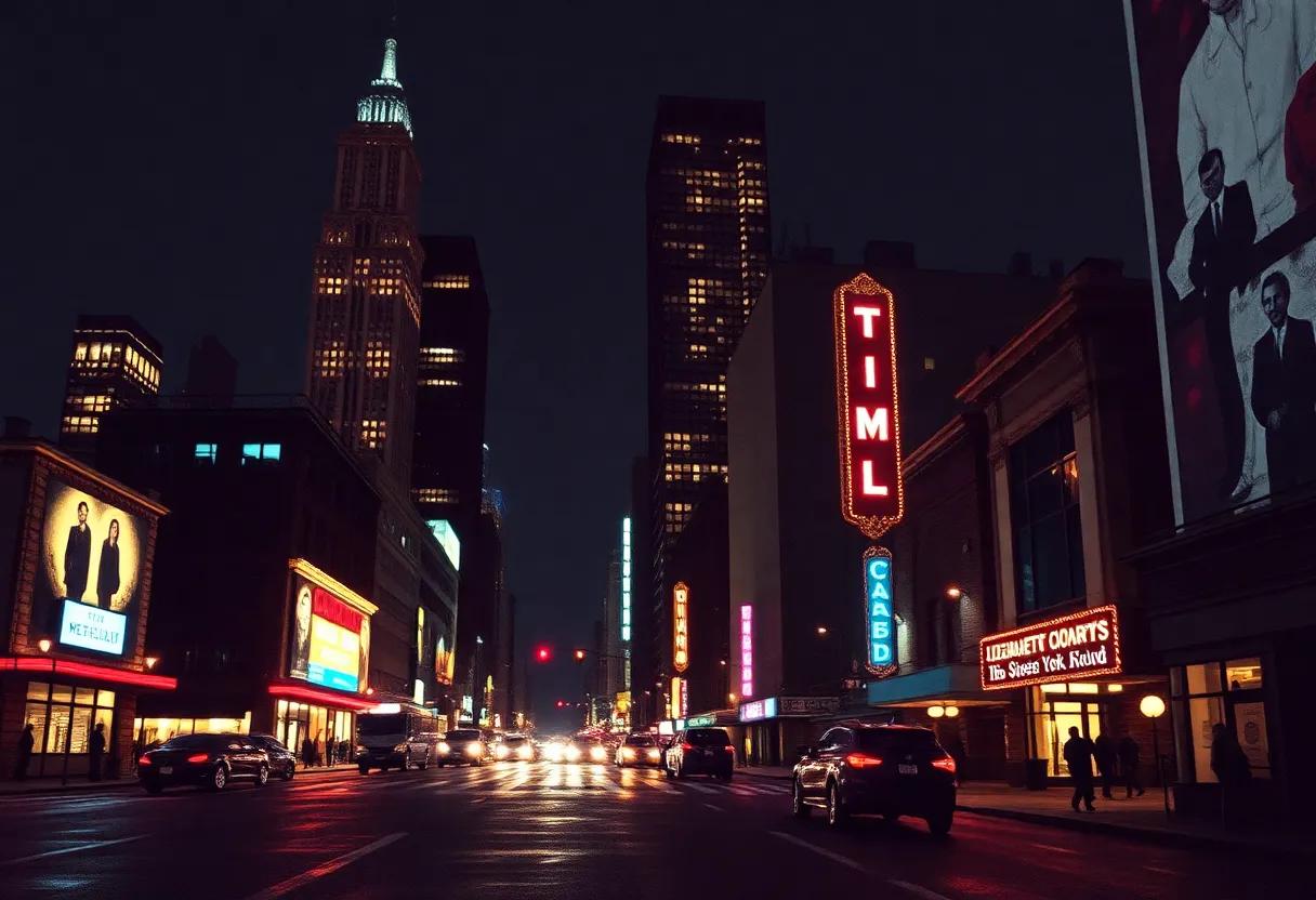 Revisiting a forties New York ‍theatre ⁤world of glitter and grit where the city itself becomes‌ a character shaping ambition and mistakes