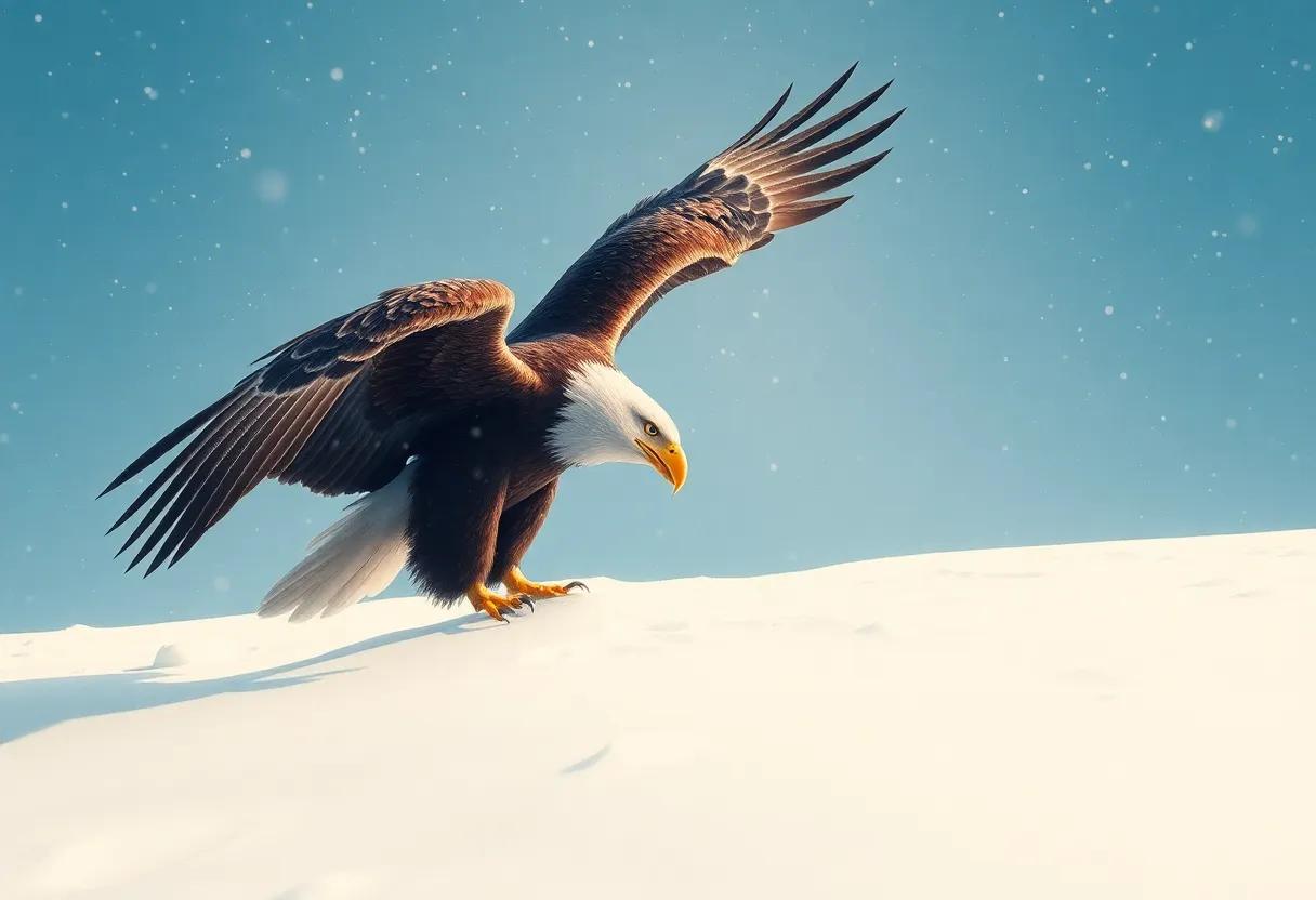 Symbolism and recurring motifs decoding the eagle the snow the frontier and ritual as metaphors for empire decline and fragile hope