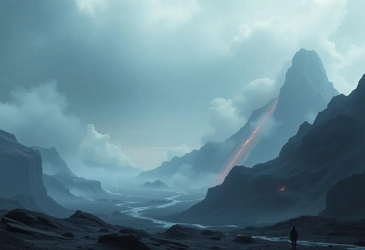 Visualizing the Devastating Seismic Events That Drive the Novel's Emotional core and Tension