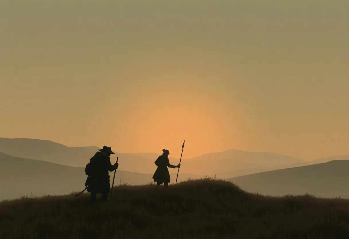 How the Setting Enhances the Mood and Reflects the Inner Worlds of Characters in Hunting and Gathering