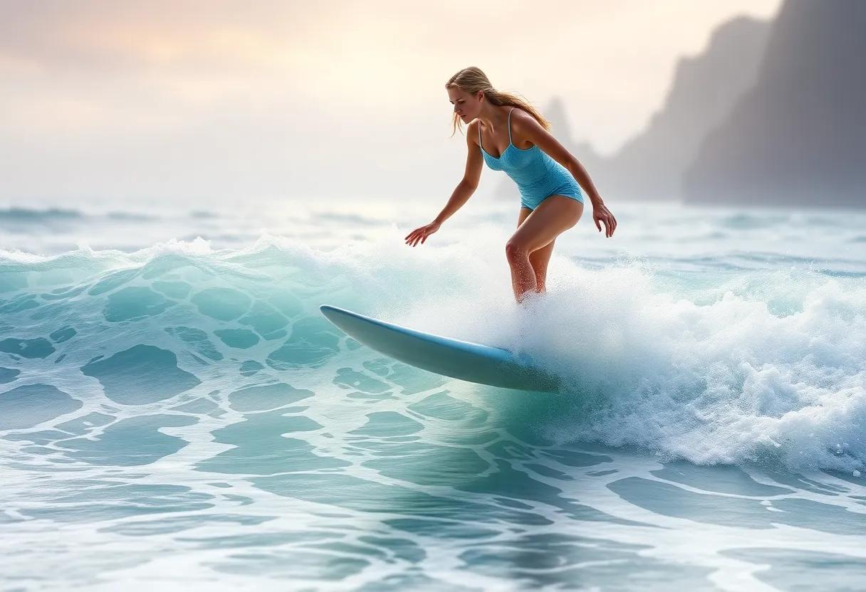 The Use of vivid Descriptions and Evocative Language to Bring Surfing and Healing to Life