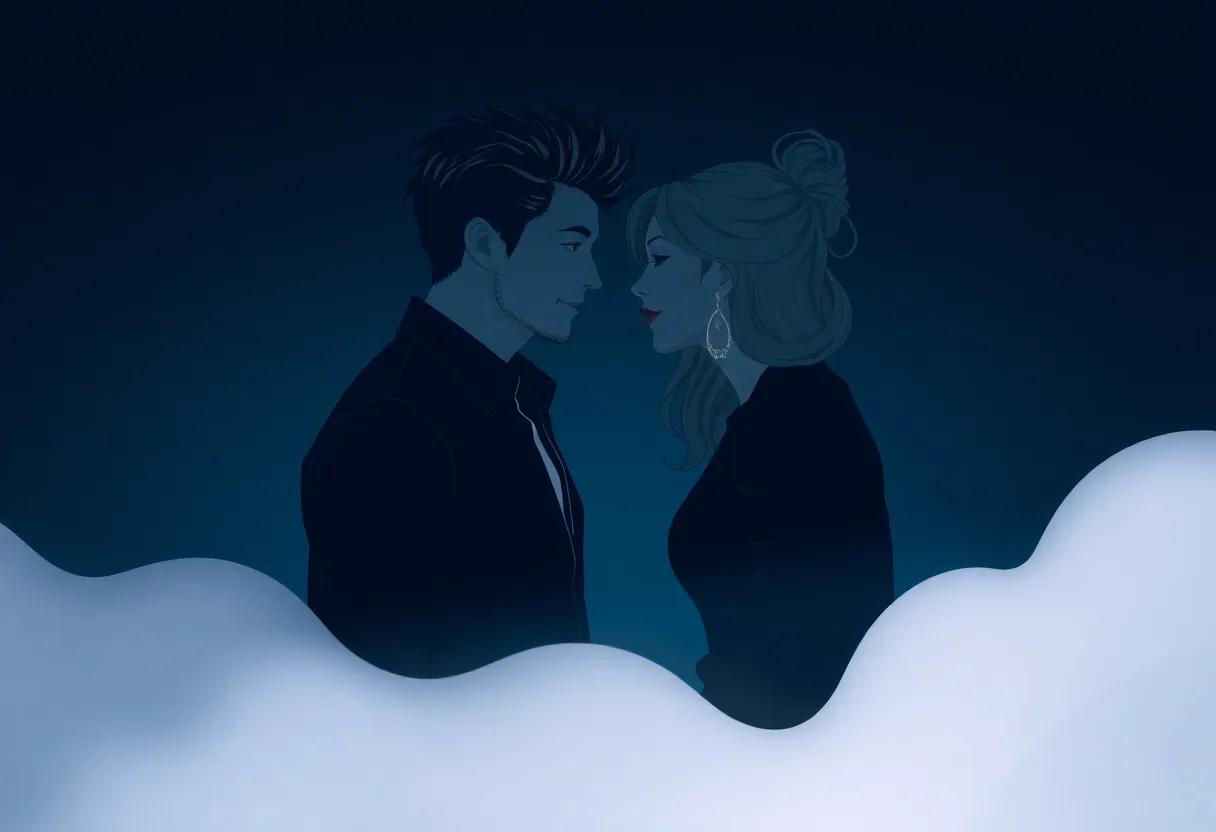 Kyle and Lindy chemistry shown through stolen glances and late night makeovers