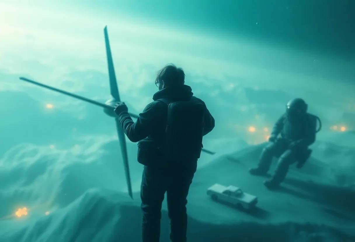 The slow burn of unlikely allies finding warmth in cramped cockpits and stolen messages