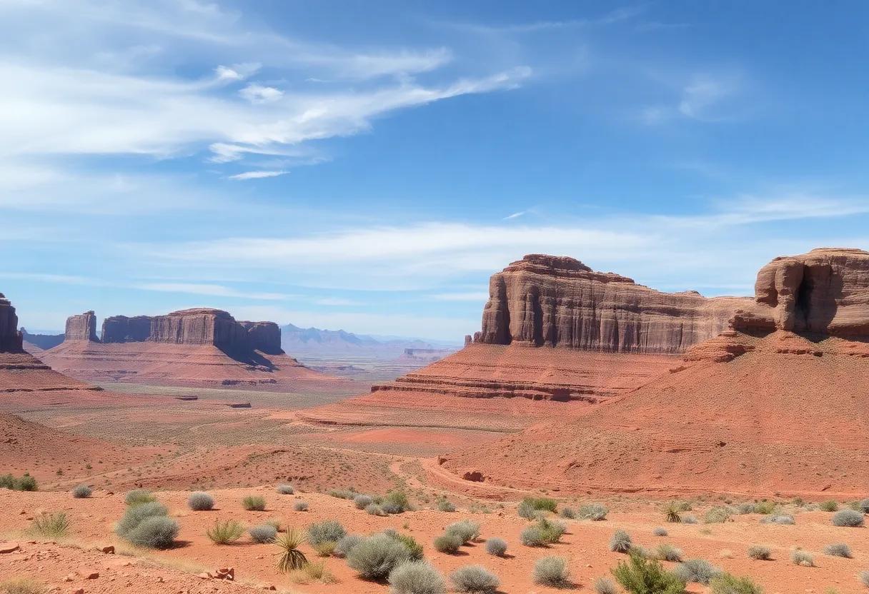 Landscape as Character Canyon walls mesas sky and creosote function as narrative presences shaping mood pace perspective and sustained philosophical inquiry