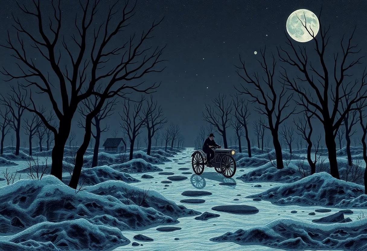 Detective tropes turned sideways with odd logic dead ends and strange coincidences