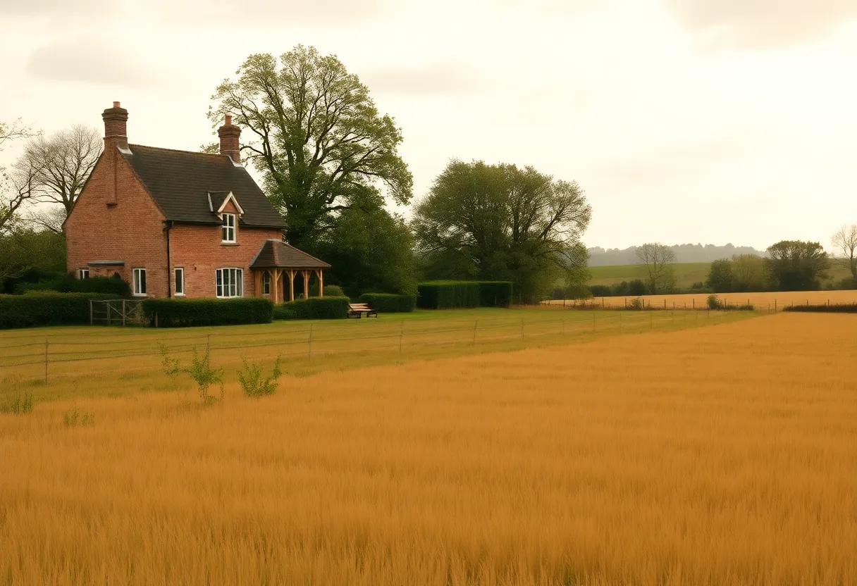 Stubborn vicar brisk land girls and nosy housekeeper bring warmth and humor