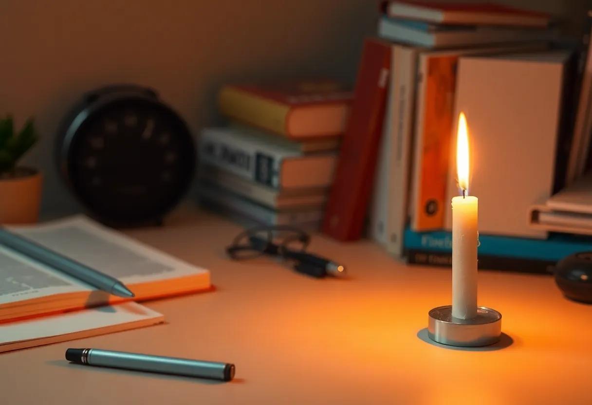 Practical exercises that‍ feel doable like lighting a candle on a cluttered desk