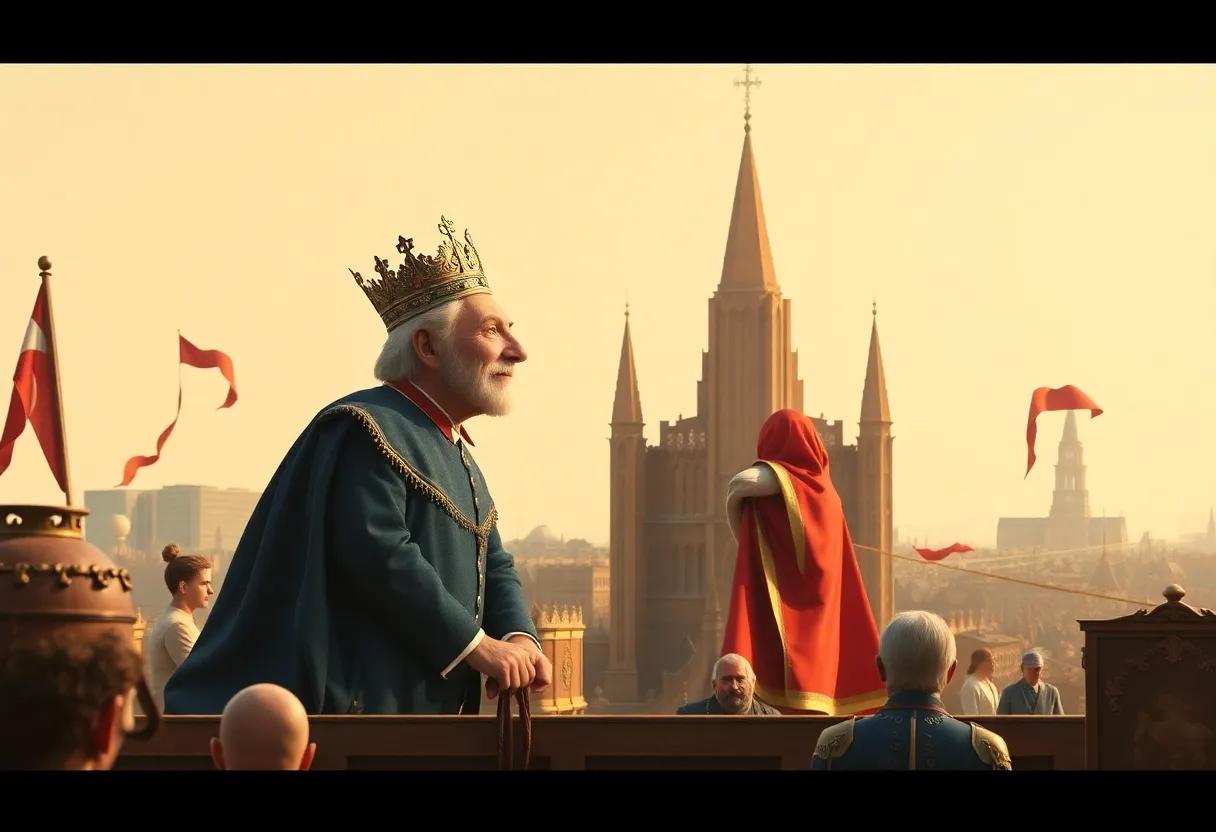 The clever balance⁤ of childlike​ wonder and sharp political satire woven through ⁢scenes