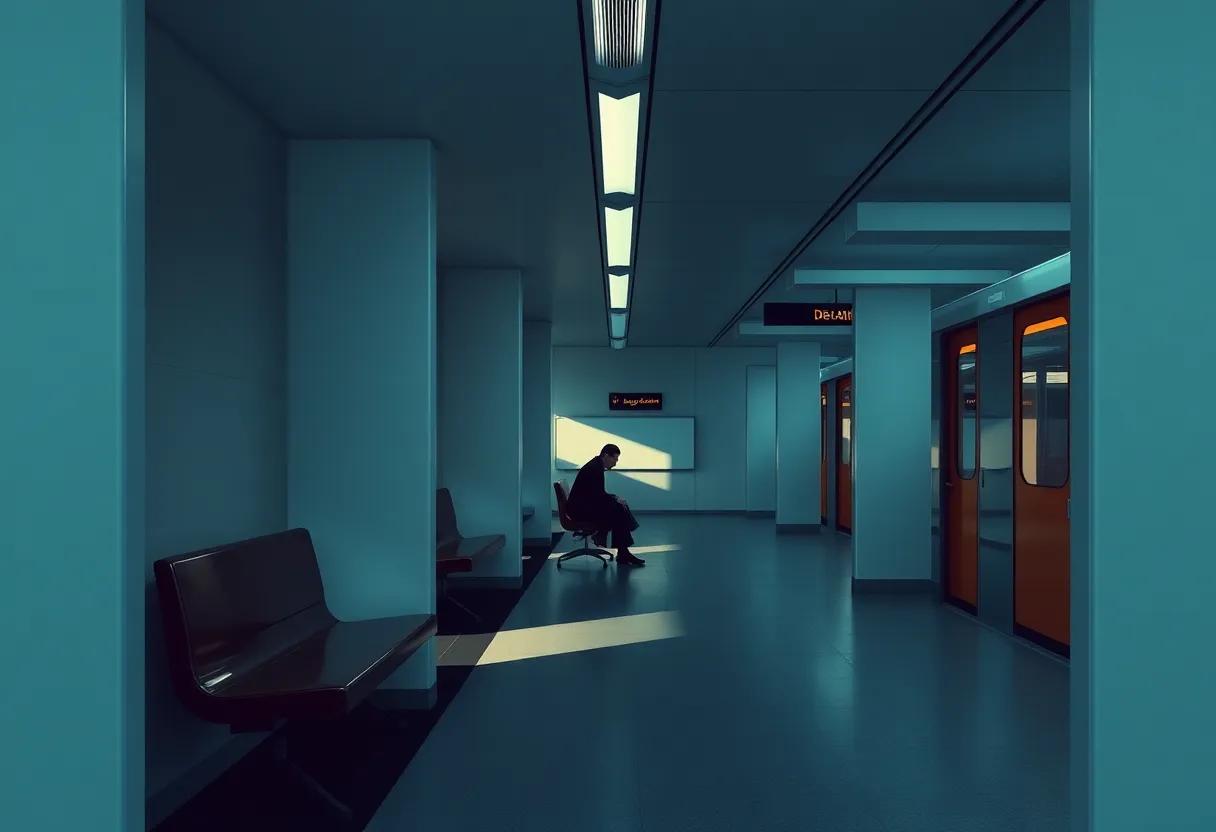 Dialogue that reveals motives over espresso cups and in hurried whispers on train platforms