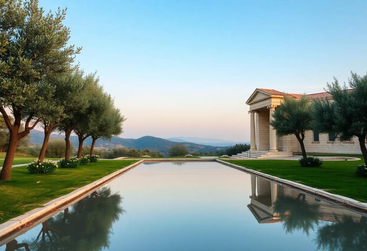 Pacing that shifts from frantic chases to quiet reflection beneath olive groves and ruins