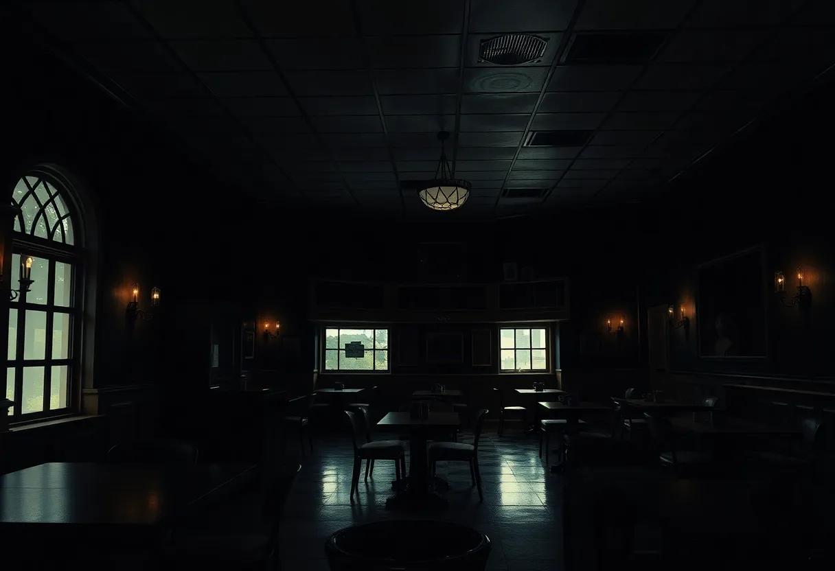 The ​slow burn of moral conflict shown in cramped taverns and bright lecture halls