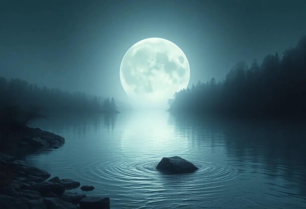 the mysterious river that⁣ echoes the ‌hero's moods and mirrors inner storms