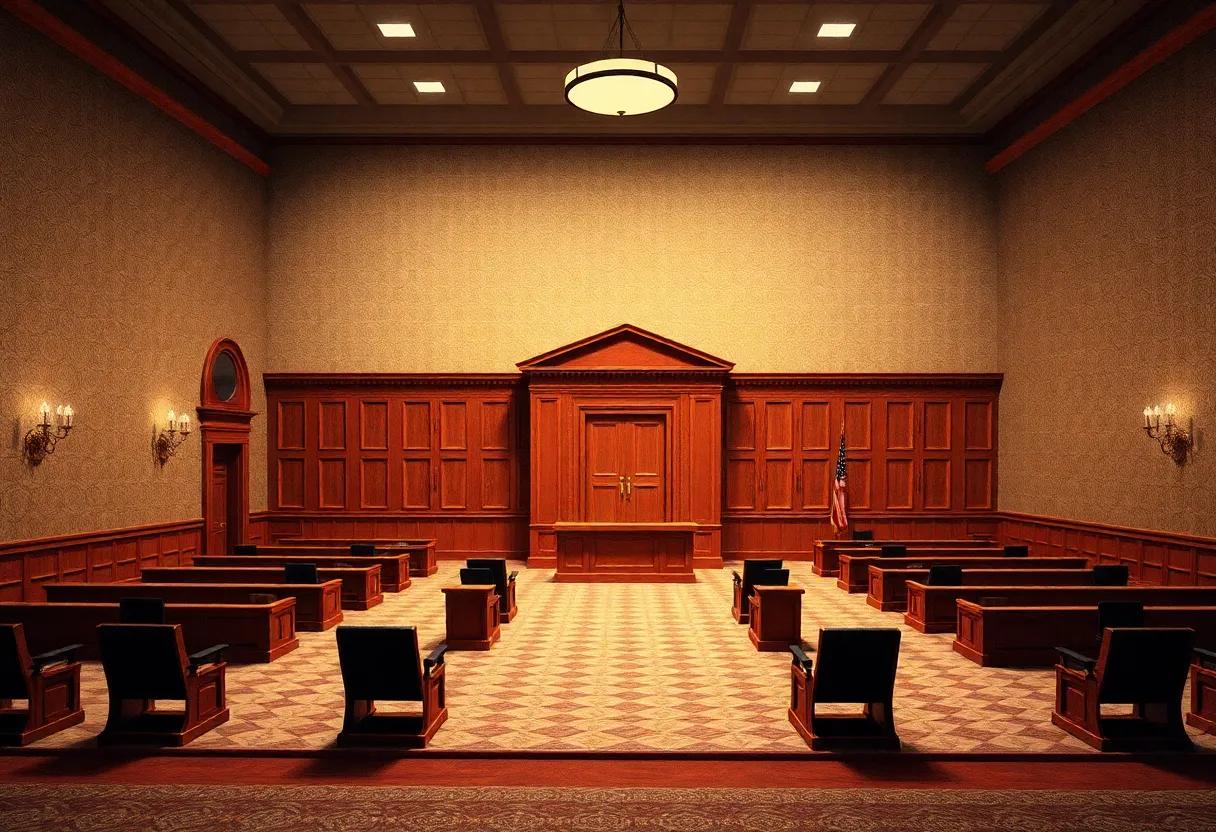 Courtroom tension and the trial scenes that keep the pages flipping like a film