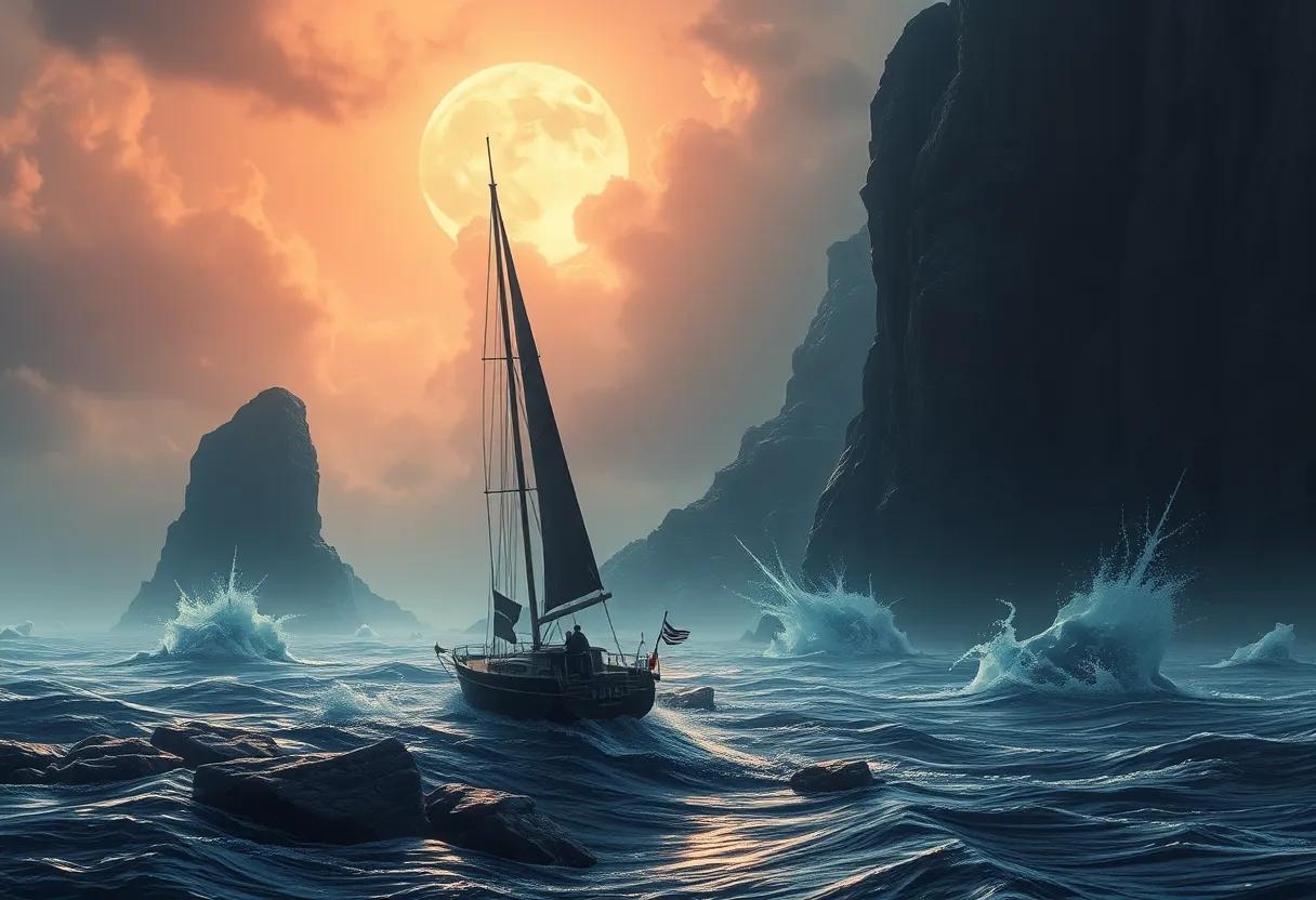 A​ ragtag crew⁤ moving‍ through wild landscapes⁤ and strange islands with risk and wonder