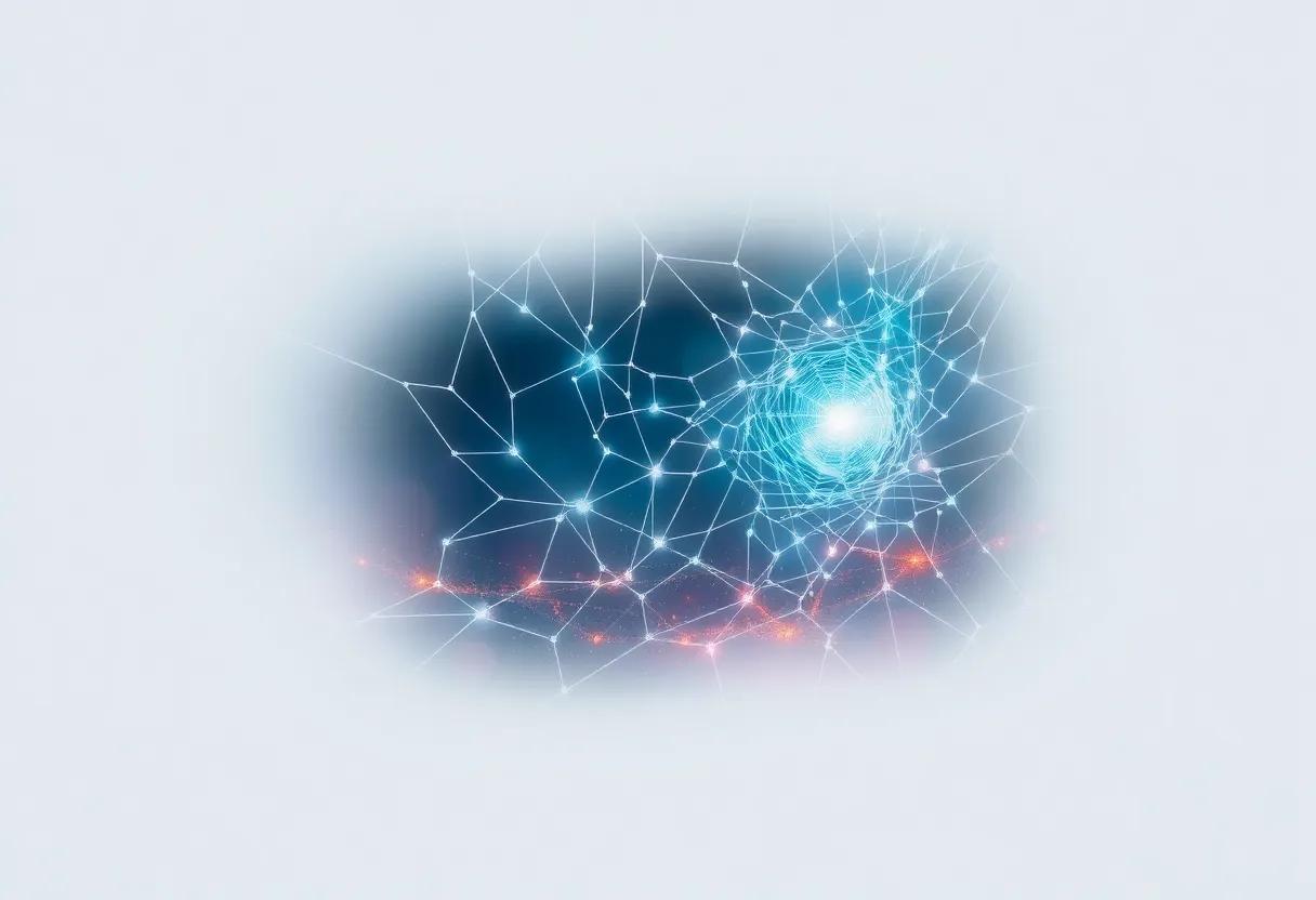 Magic mapped as glowing runes and barbed threads that alter cities and hearts