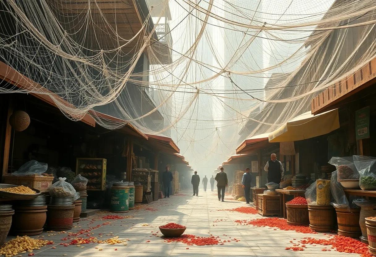 Street markets full of strange spices whispering beasts and small laws that govern survival