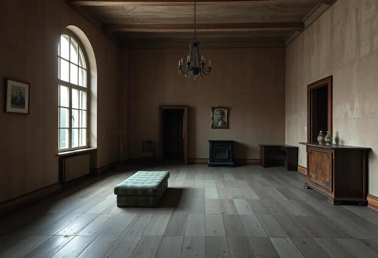 Grief made visible in ⁢everyday details like⁤ a ⁣torn photograph​ on a table